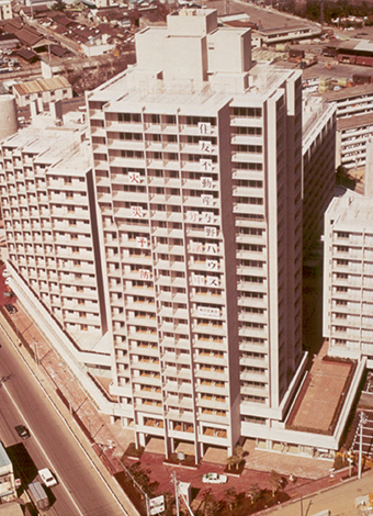 与野ハウス(1976年、21階)