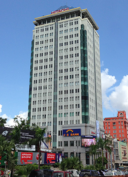 ミャンマー サクラ・タワー（1998年竣工）