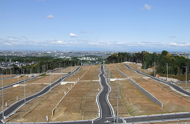 Okazaki-hanazono Residential Land Development (2010)