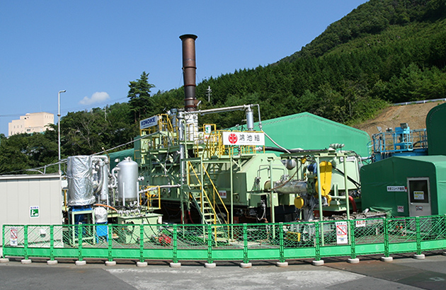 Polluted Soil Treatment on Site in Toyono (2007)