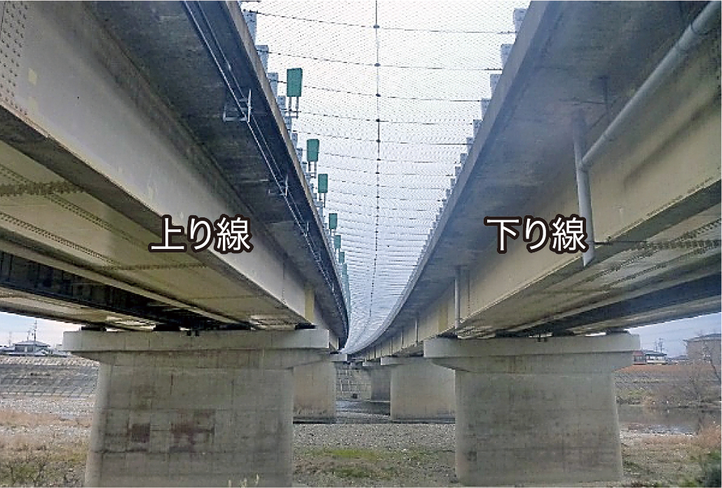 写真-1　庄内川橋(施工前)