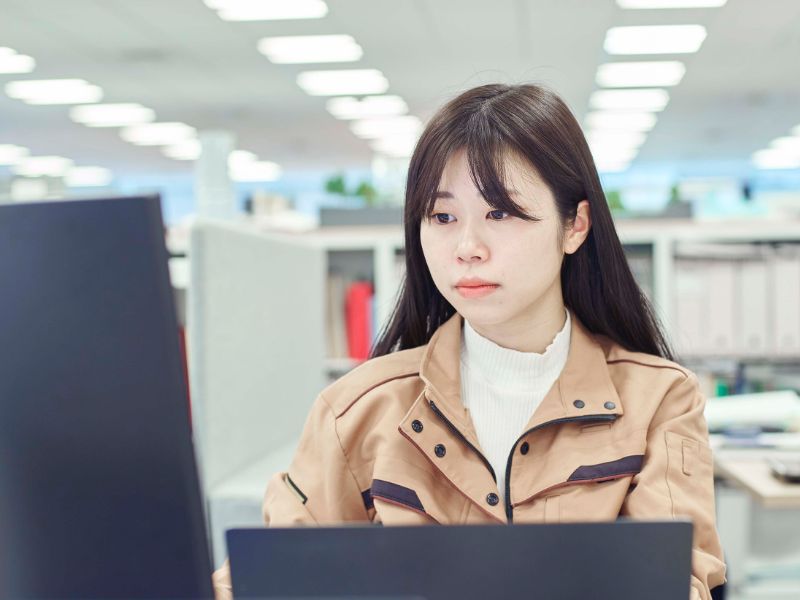 仕事の様子
